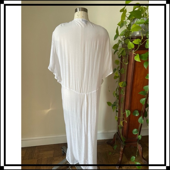 Top Shop Slub Weave,knotted waist Beach Coverup - Picture 2 of 8